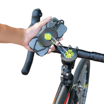 Bisiklet Telefon Tutucu Manyetik Kilit Sistemli - Bike Tie Connect Kit 2 Magnetic | BikePro