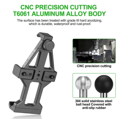 Alternative view of Premium Telefon Tutucu Seti – RAM Mounts Uyumlu | BikePro