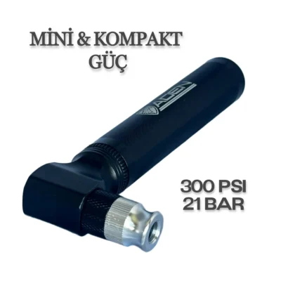 Alternative view of Bisiklet Amortisör Pompası - 300PSI Ultra Hafif 88g Alüminyum | BikePro