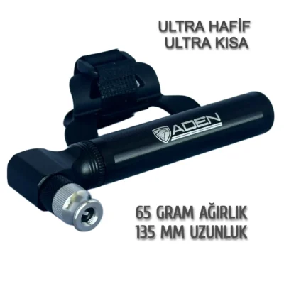 Alternative view of Bisiklet Pompası Ultra Hafif - 130 PSI | 65g | BikePro
